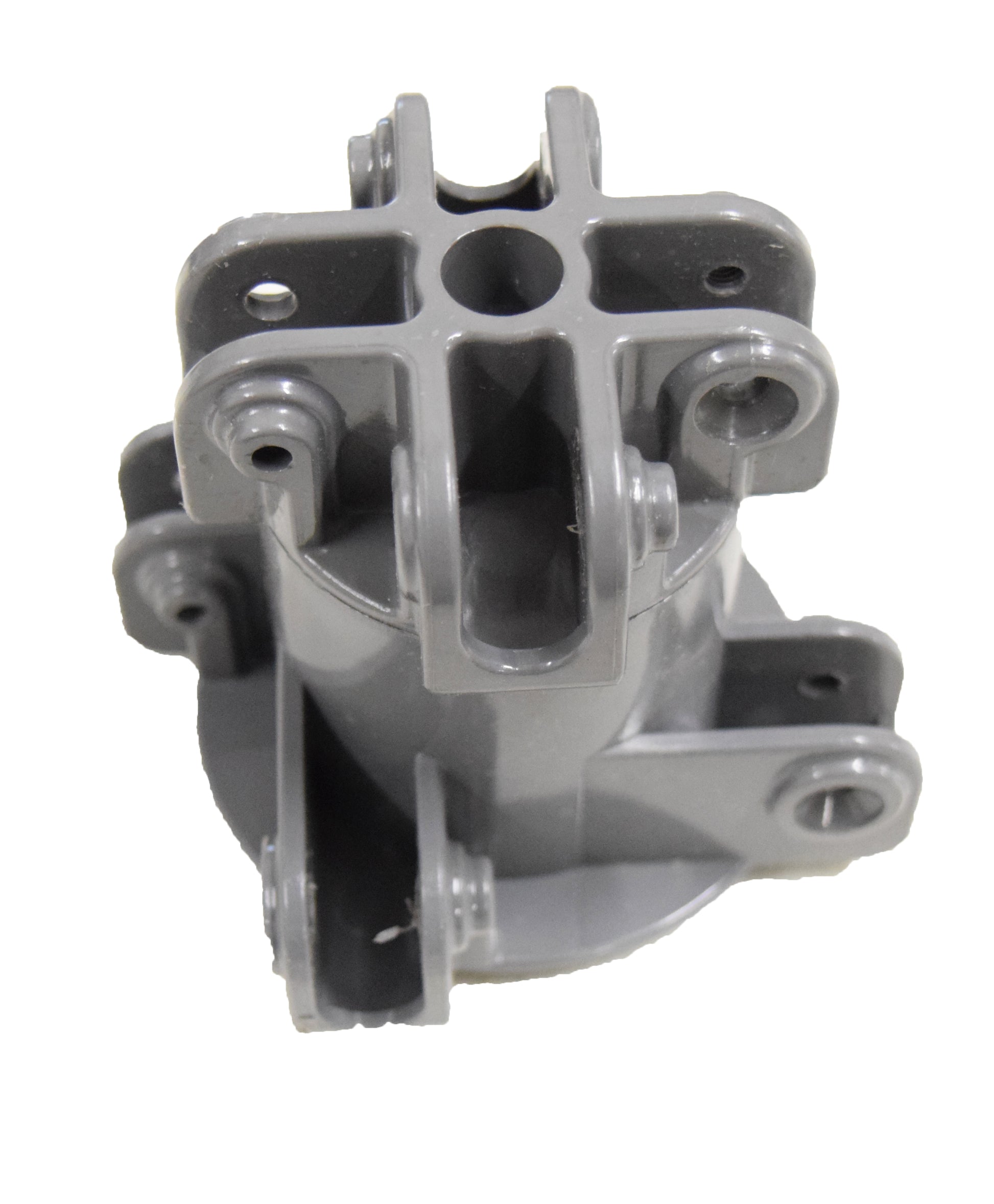 Close-up of replacement center peak hub installed on Coleman 13 x 13 instant canopy
