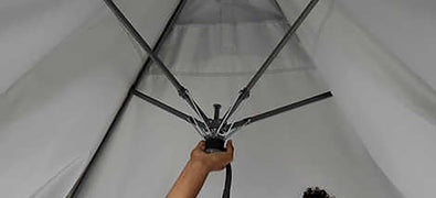 Coleman 13' x 13' 1-Push Center Hub Canopy Push Handle Assembly