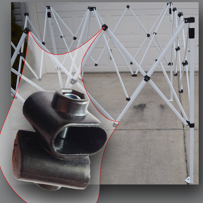 4 Ends Bars Connectors First Up Ozark Trail Canopy Gazebo Pole TRUSS Parts