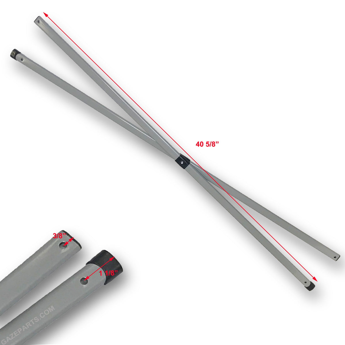 Truss Replacement Ozark Trail 10x20 Canopy Side Truss – Replacement Part | GazeParts ...