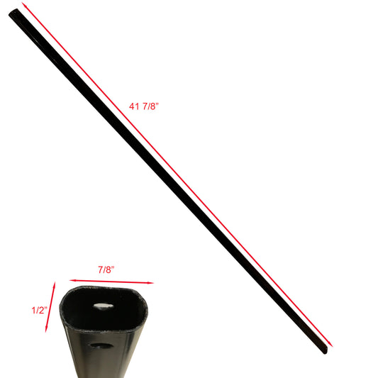 Black Truss Bar 41 7/8" Replacement Cross Support for 10x10 Straight Leg Canopy Frame – Single Bar