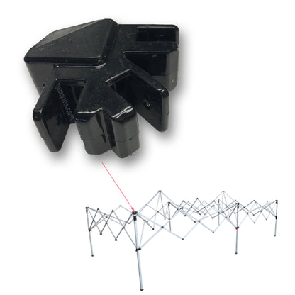 Ozark Trail 10x20 canopy leg cap upper 3-way connector replacement – corner joint component for straight leg frame