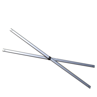 Middle truss bar for Quik Shade Summit / Weekender 10×10 straight leg canopy, graphite metal center truss