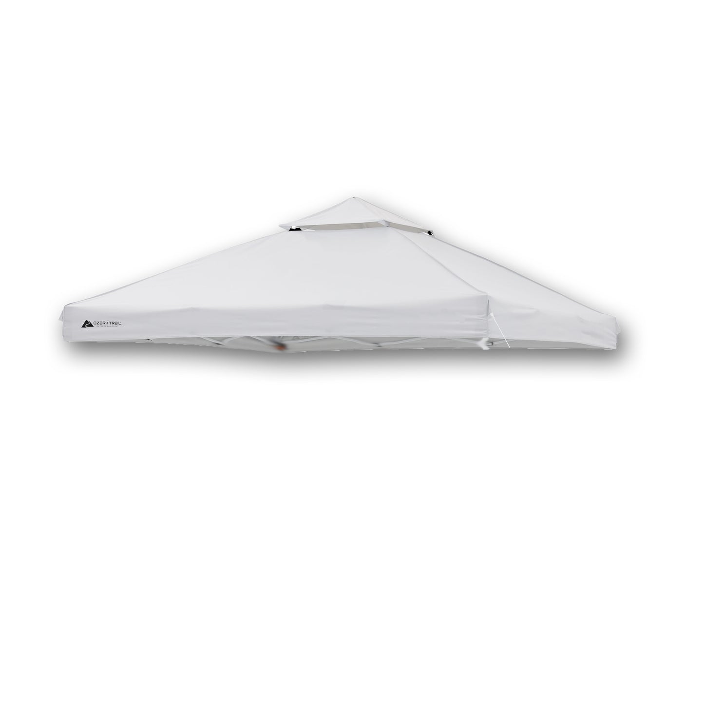 Ozark Trail 12x12 dual peak canopy top with roof vent, white, replacement canopy cover only
