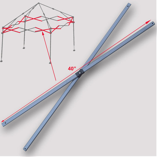 Quik Shade Expedition 10 x10 Canopy Gazebo Side Truss Bar Replacement Parts Maintain Your Shelter s Strength Gazeparts