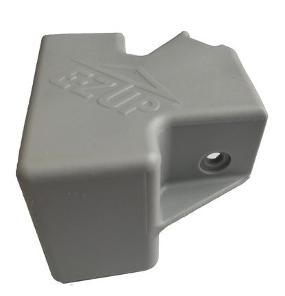 This photograph highlights Upper Leg Cap Connector Replacement Parts designed specifically for the E-Z UP 10" x 10" Straight Leg Canopy. These replacement components play a crucial role in maintaining the structural integrity of your canopy, ensuring it remains sturdy and dependable.