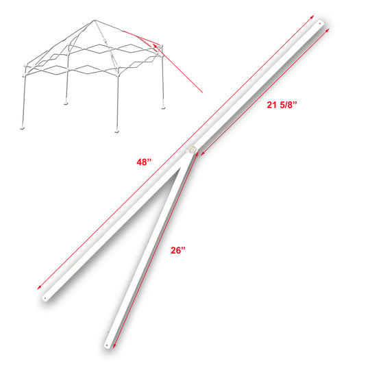 for E-Z UP Sierra II 10 x 10 Slant Leg Instant Shelter Canopy