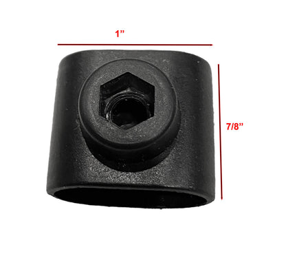 Set of 4 Truss Bar End Caps for Quik Shade 10x10 Summit, Commercial, and Weekender Canopies

